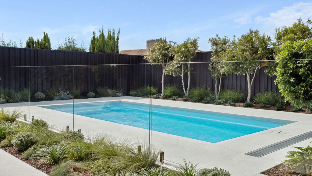Billabong range pool inspiration; exact size and layout vary