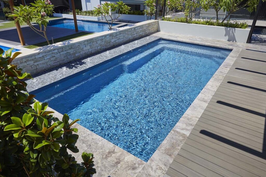 Billabong range pool inspiration; exact size and layout vary
