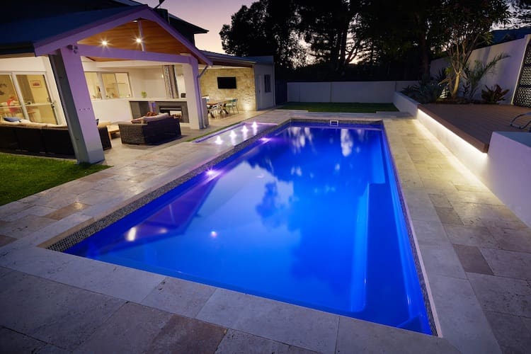 Billabong range pool inspiration; exact size and layout vary