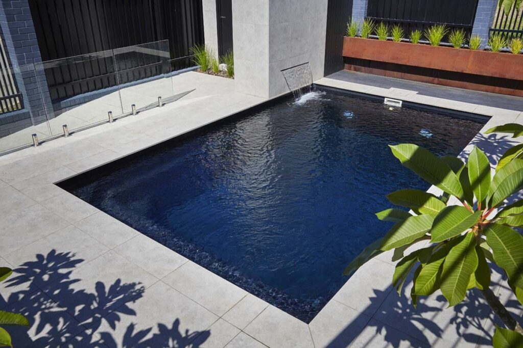 Billabong Plunge range pool inspiration; exact size and layout vary