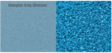 Hampton Grey Shimmer material sample