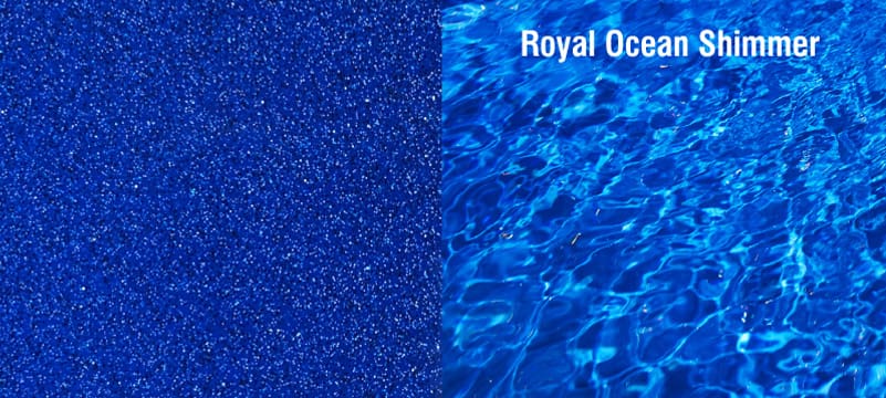 Royal Ocean Shimmer material sample