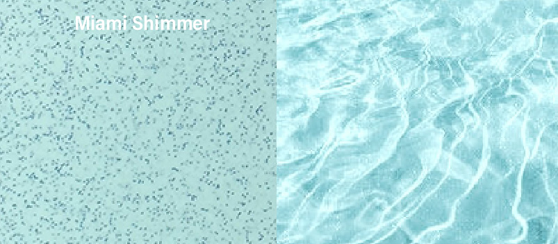 Mint Shimmer material sample