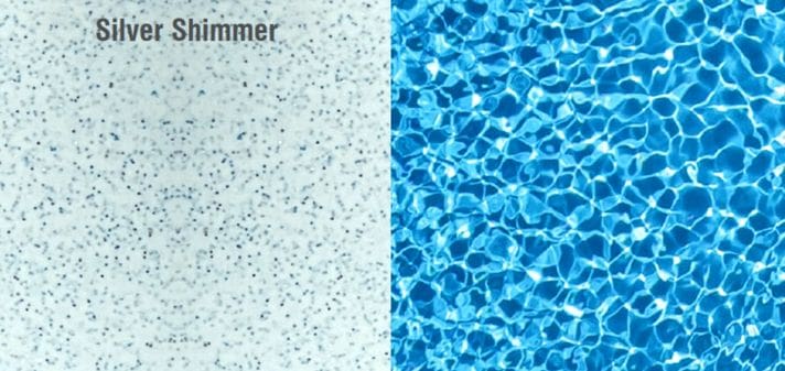 Silver Shimmer material sample