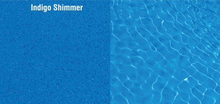 Indigo Shimmer material sample