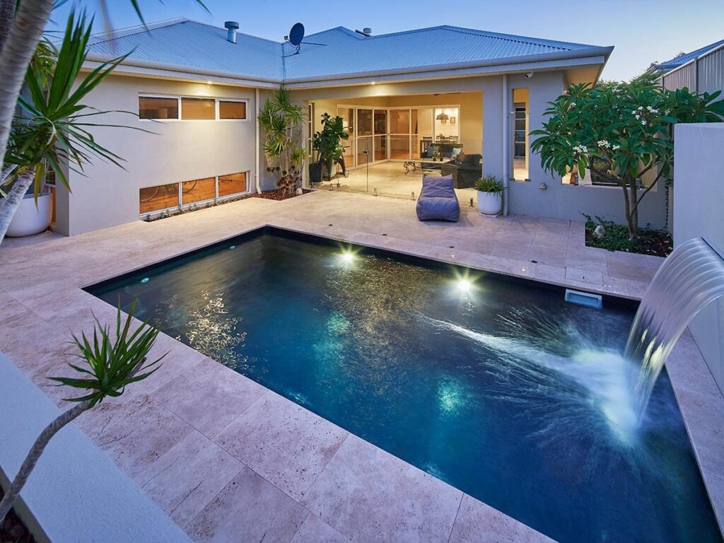 Caprice Slimline range pool inspiration