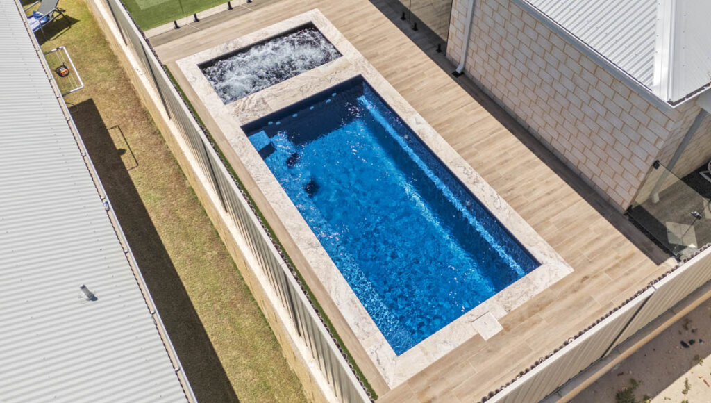 Caprice Slimline range pool inspiration