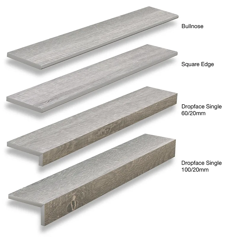 Dark Elm TileDeck material sample