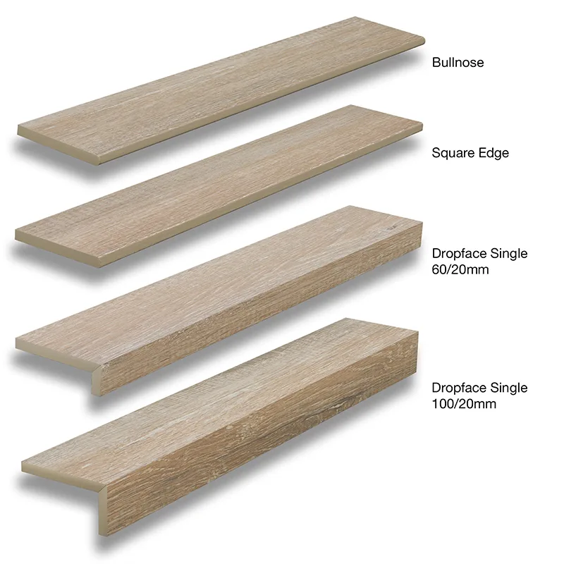 Oak TileDeck material sample